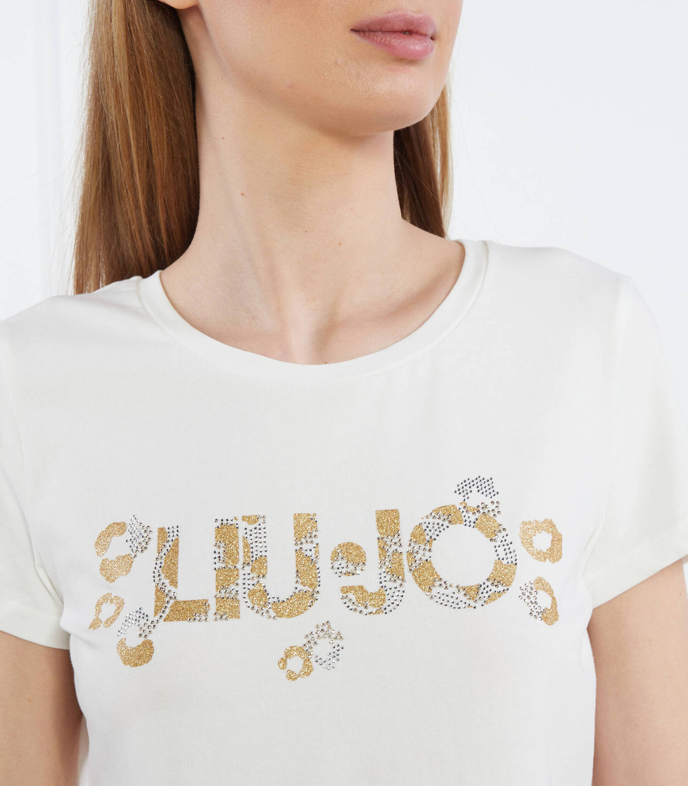 Футболка Liu Jo Sport - экрю(TA3197 J5003)