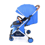 Прогулочная коляска Nuovita Giro Blu, Argento / Синий, Серебристый