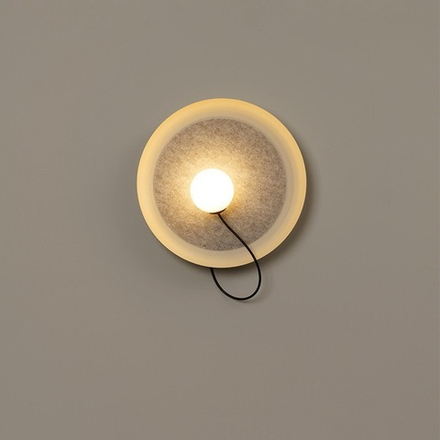 Wall design lamp  Wire by Milan (White)