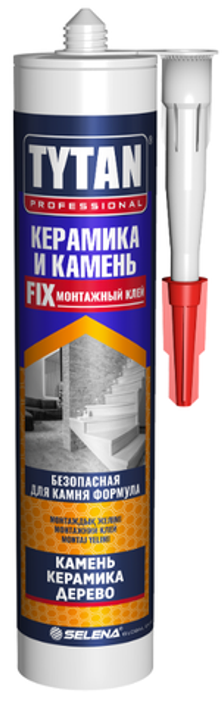 Клей вместо гвоздей "Tytan" Professiona керамика и камень 310мл (12шт)