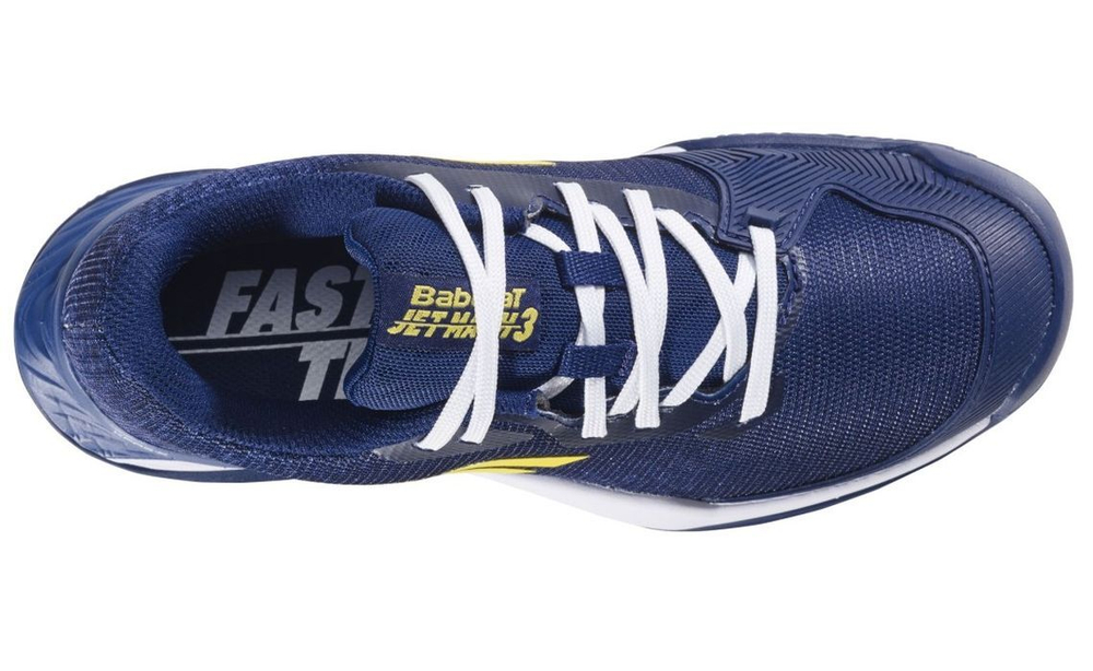 детские Кроссовки теннисные Babolat Jet Mach 3 Junior Clay - небесный