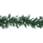 Гирлянда хвойная «Снежные ветви» 2,7 м d=30 см, ПВХ