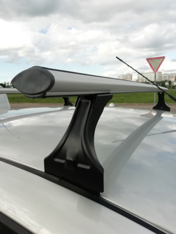 Багажник Дельта аэро на Калина, Гранта, Датсун крыло компакт 120 см.