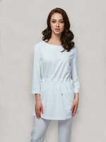 Блуза медицинская женская | Бл-376 3/4 либерти люкс