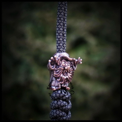 Темлячная бусина "Лесовик" для ножей , бронза