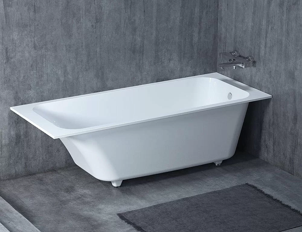 Ванна Salini Orlanda S-Stone 160x70 102025M белая матовая