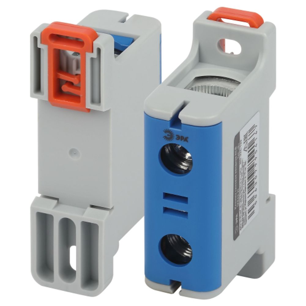 Клемма силовая вводная КСВ ЭРА NO-224-129 KE62.2 16-95 мм2 синяя N