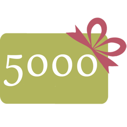Подарочный электронный сертификат. Номинал 5000 руб.