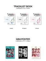 Альбом FROMIS_9 - UNLOCK MY WORLD 1st Album 3 Version SET
