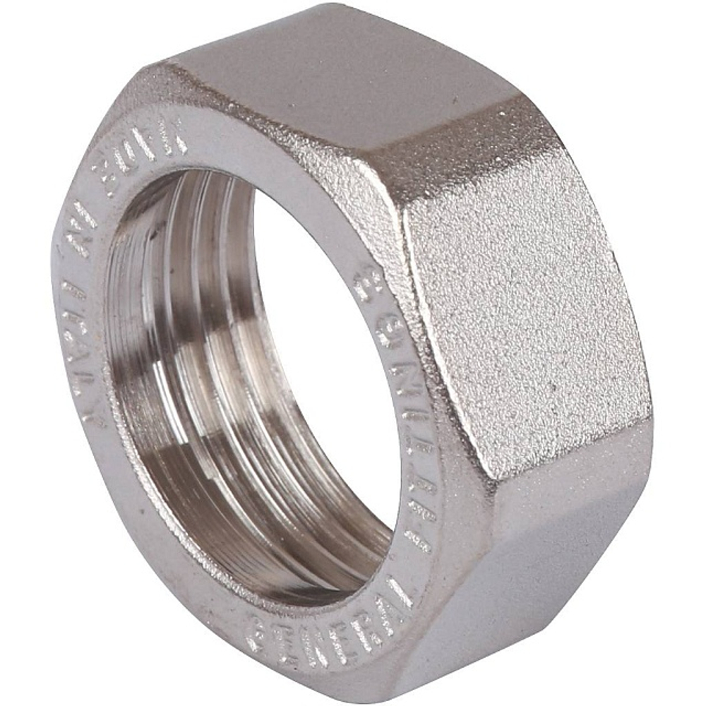 Соединение быстроразъемое (американка) STOUT - 3/4" (ВР/НР, латунь никелированая, плоск.уплотнение)