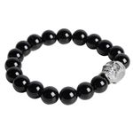 Bracelet skull Pierre Véritable / Черный
