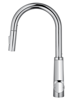 Смеситель для кухни с выдвижным изливом WONZON & WOGHAND, Хром (WW-A20782-CR)