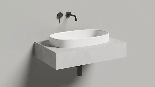 Раковина Salini GRECA S-Stone 1803201M 65 белая
