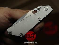 Нож Strider PT Titanium Gray - рукоять титан, клинок стоунвош RK/Н123