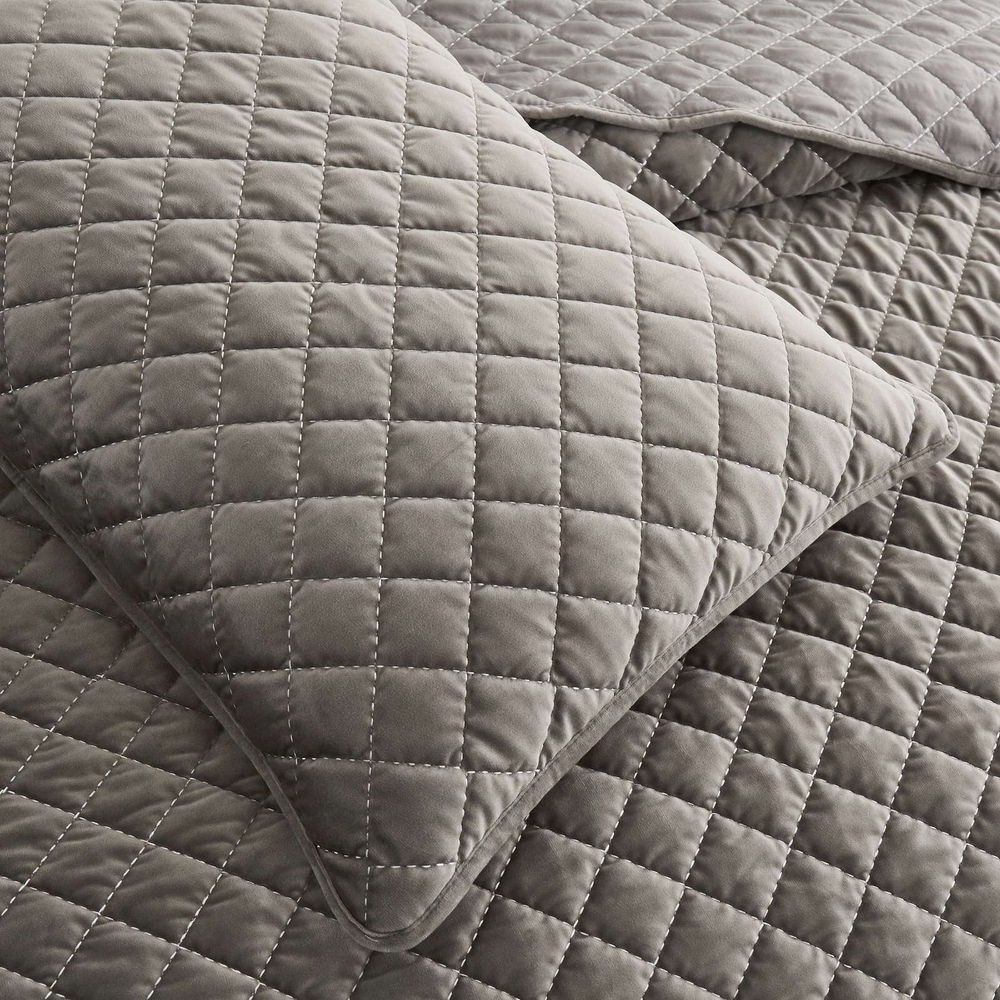 Покрывало 240x260 и 2 наволочки 50х70 Sofi De MarkO Мартин кофейное