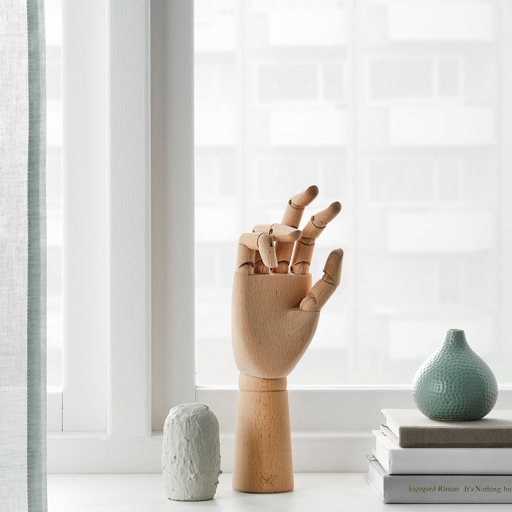 IKEA HANDSKALAD  (ИКЕА ХАНДСКАЛАД)  -  Орнамент, рука, натуральный