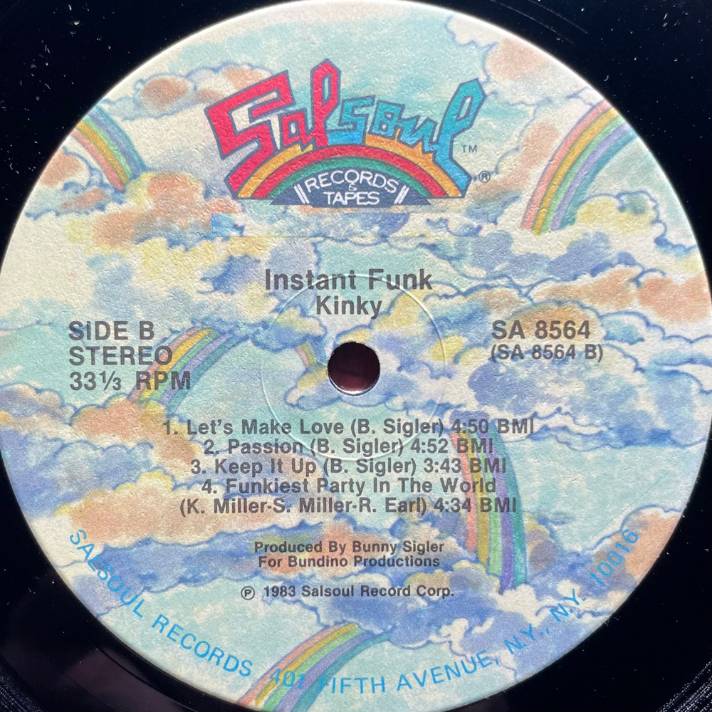 Instant Funk ‎– Kinky (США 1983г.)