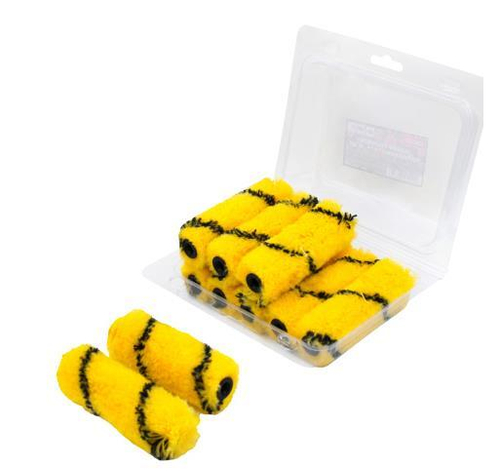 Набор  Роликов мини  полиакрил тигр   10шт.,  100 мм       /505-3100