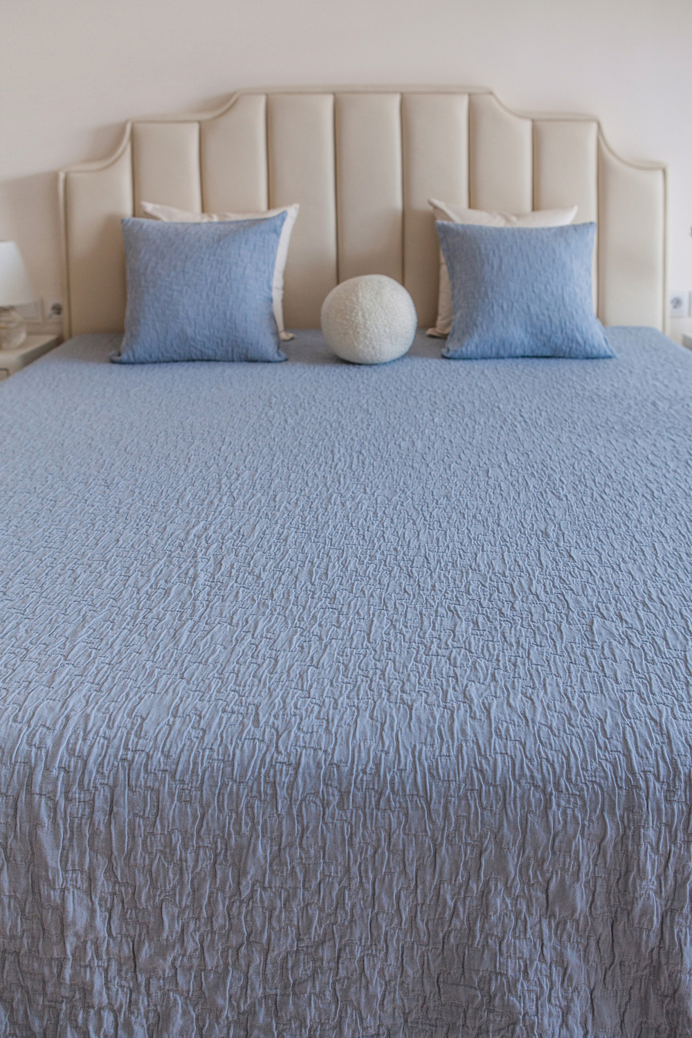 Покрывало 200x220 Luxberry Japandy голубое