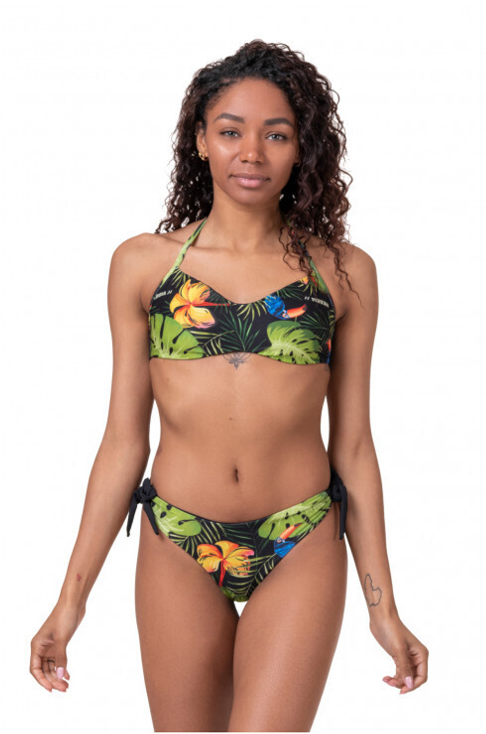 Верх EARTH POWERED BIKINI - TOP 556 JUNGLE GREEN