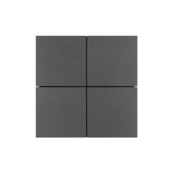 INTELLIGENT ARLIGHT Кнопочная панель KNX-304-23-IN Black (BUS, Frameless) (IARL, IP20 Металл, 2 года) 039663