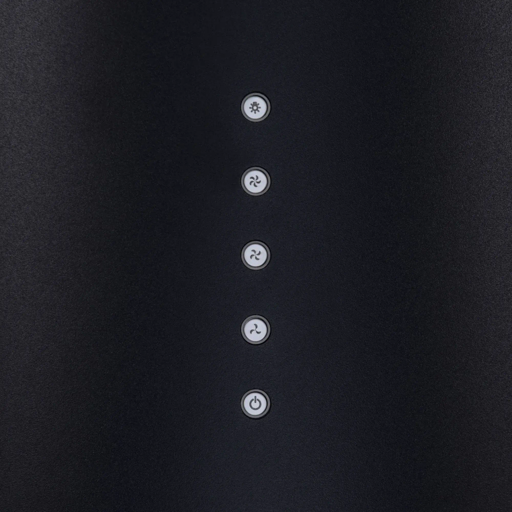 Цилиндрическая пристенная вытяжка Meferi TUBE35BK ULTRA фото 14