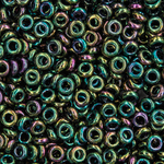 Японский бисер TOHO Demi 8/0 (№508), металлизированный, непрозрачный глянцевый