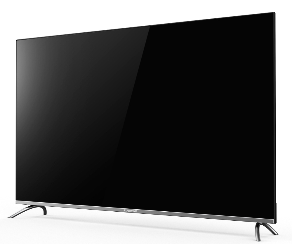 Телевизор LED 58"; Starwind SW-LED58UB405 стальной