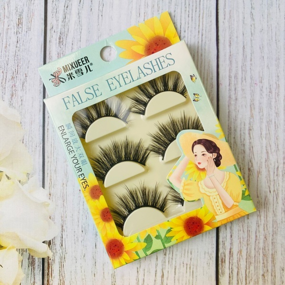 Ресницы накладные «Beautiful look - Pupa», 10-15мм, 9*13,5см