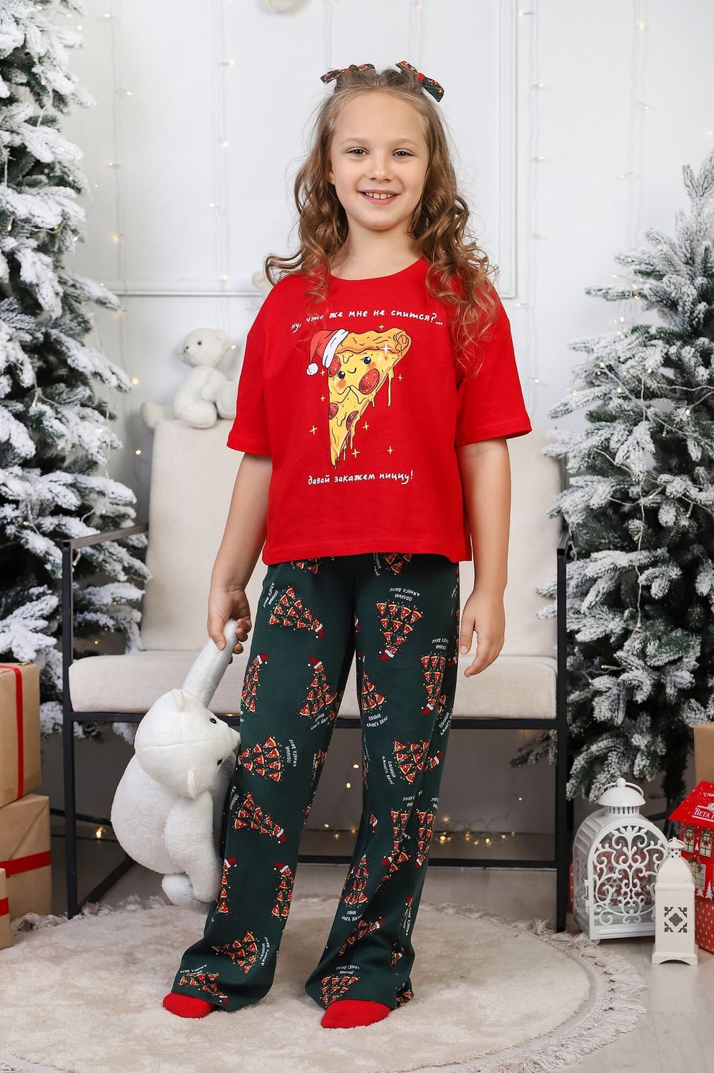 Костюм для девочки Пиццайоло-1 Виотекс КРАСНЫЙ