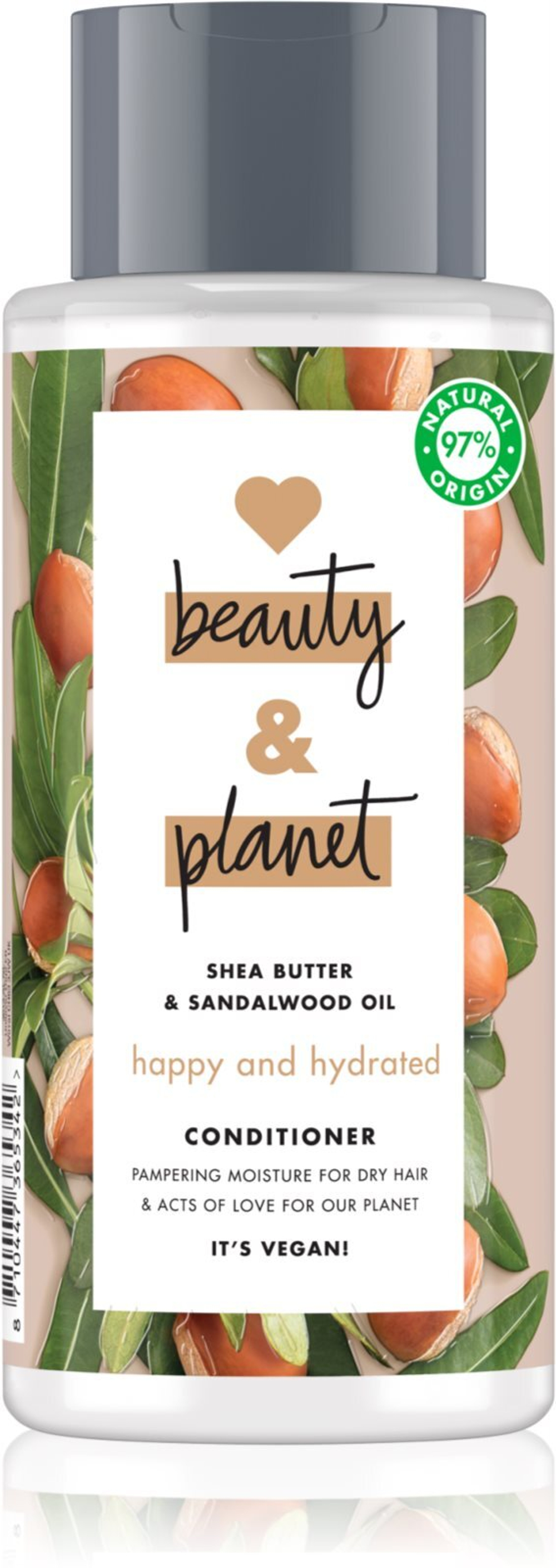 Love Beauty & Planet Happy and Hydrated - увлажняющий кондиционер для сухих волос /   400  ml  / GTIN 8710447365342