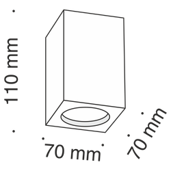 Потолочный светильник Maytoni   C005CW-01W