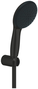 Ручной душ GROHE Vitalio Start 110, 2 вида струй, матовый чёрный (279502431)