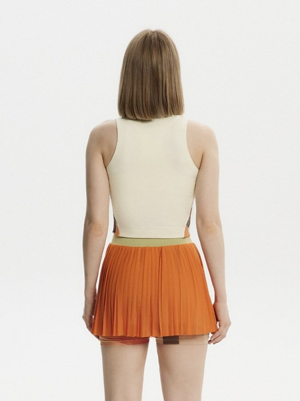 ОДЕЖДА ДЛЯ ТЕННИСА Женская, Топ SEVENSIX Kris Top - Cream Blossom .