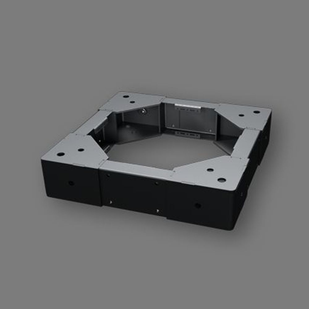 Цоколь сейсмостойкий, комплект передние + боковые панели CSS.120.80