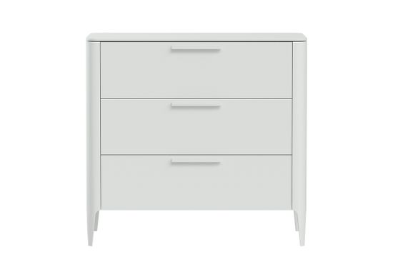 Комод Type 3 ящика ширина 90 см (белый)