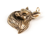 Авторский кулон Лисица RH00522