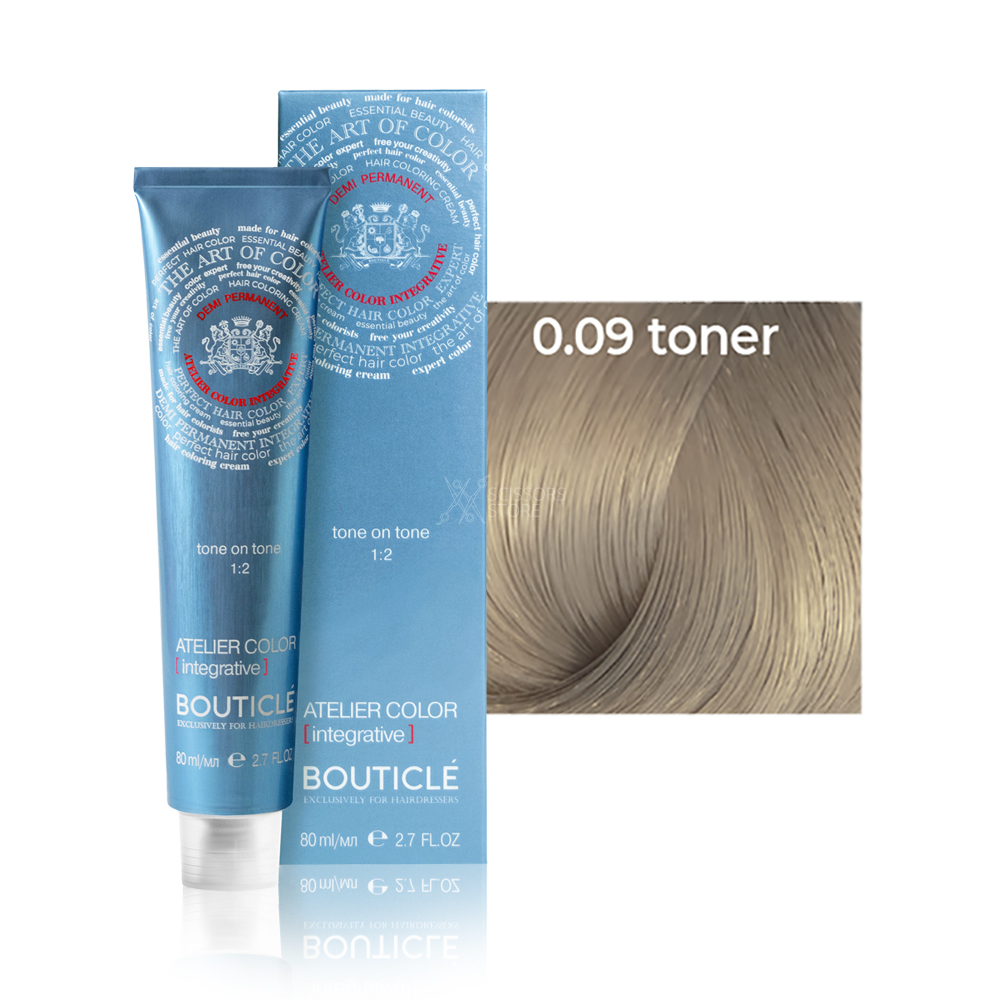 Полуперманентный краситель для тонирования волос Bouticle Atelier Color Intergative
