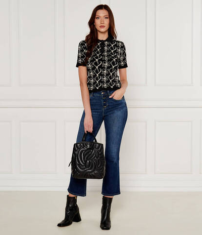 Поло DESIQUAL X M. CHRISTIAN LACROIX Desigual - черный(24WWTK98)