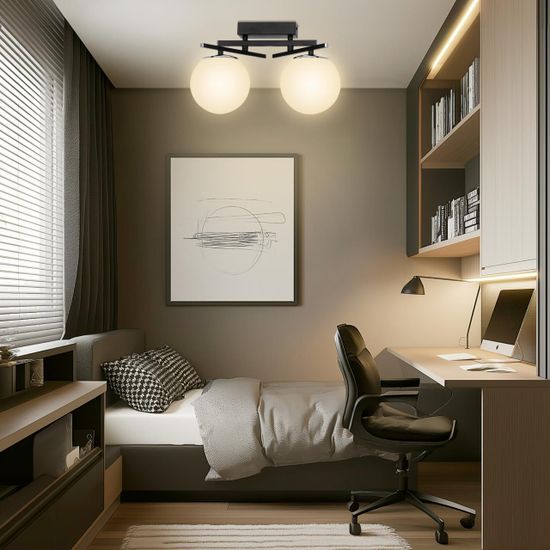 CL223122 DORSY Черный Люстра