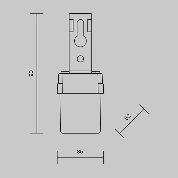 Датчик освещенности 1200Вт Lighting control sl-01