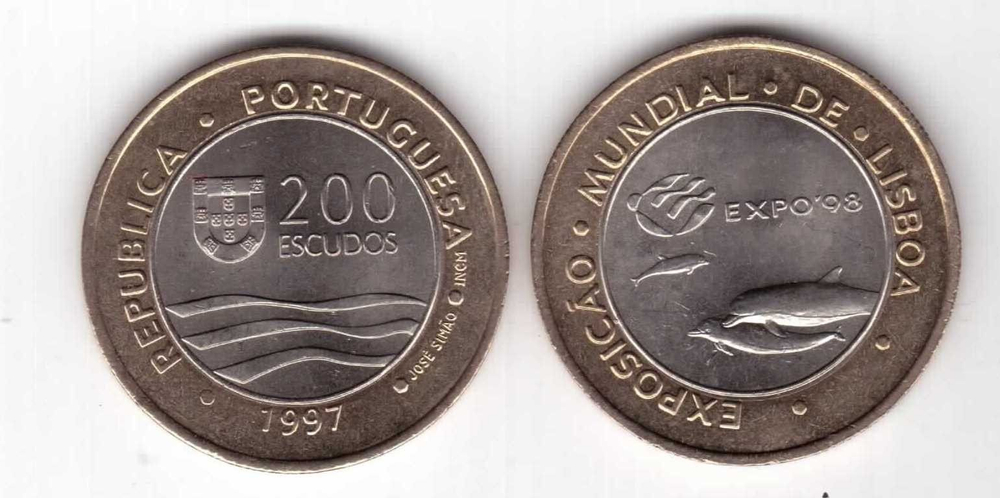 Лиссабон 200 эскудо Португалия 1997