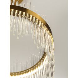 Люстра Rivoli Gwen 6192-201 подвесная светодиодная LED 3000-6300К 112 Вт с пультом | Rivoli