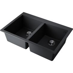 Кухонная мойка OMOIKIRI Bosen 80-2-BL(арт.4993836)