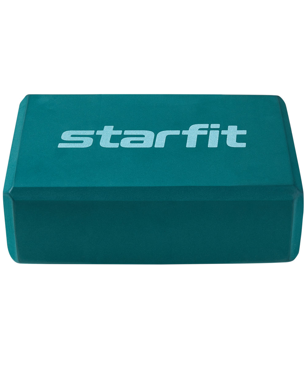 Блок для йоги YB-200 EVA, изумрудный