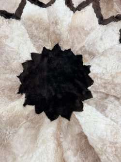 Ковер шкура натуральная овчина меховой