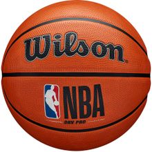 Мяч баск. WILSON NBA DRV Pro, WTB9100XB07 р.7, резина, бутил.камера, оранжевый
