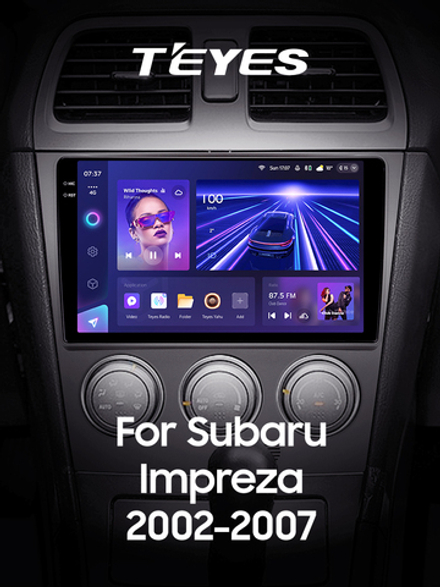 Teyes CC3 2K 9"для Subaru Impreza 2002-2007