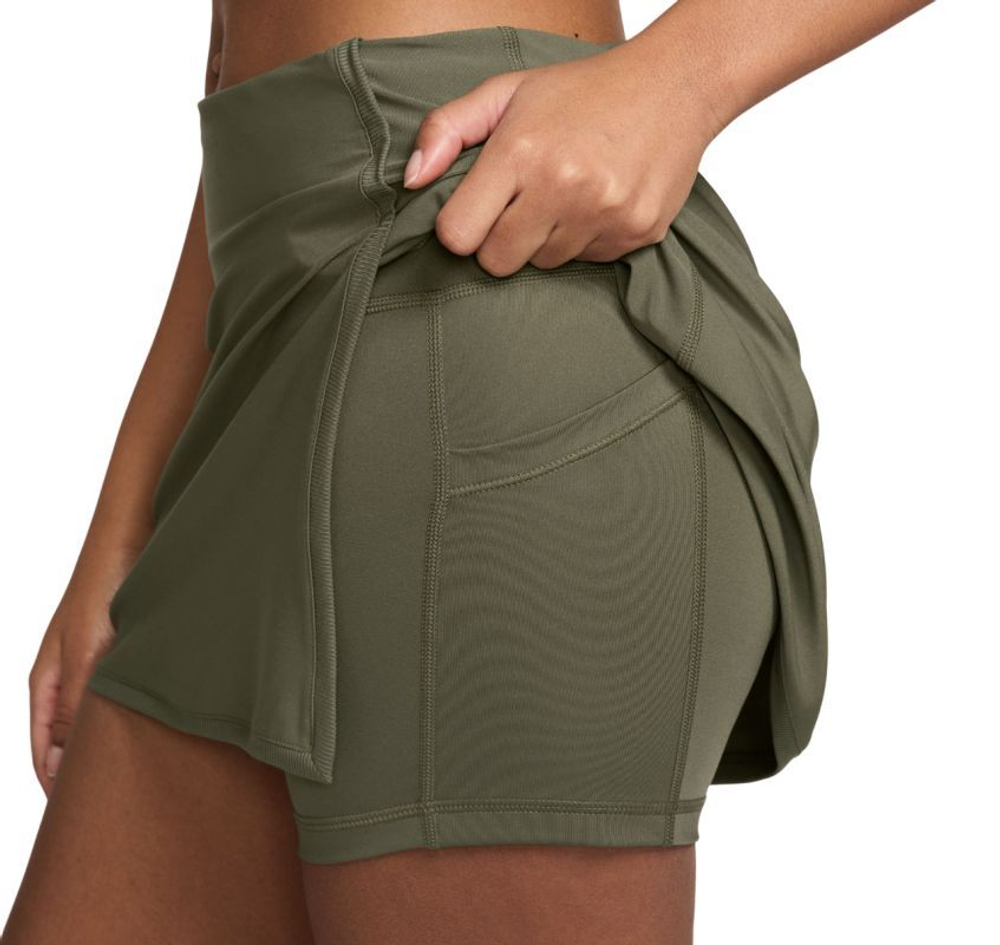 Теннисная юбка Nike Victory Dri-Fit Straight - medium olive/white