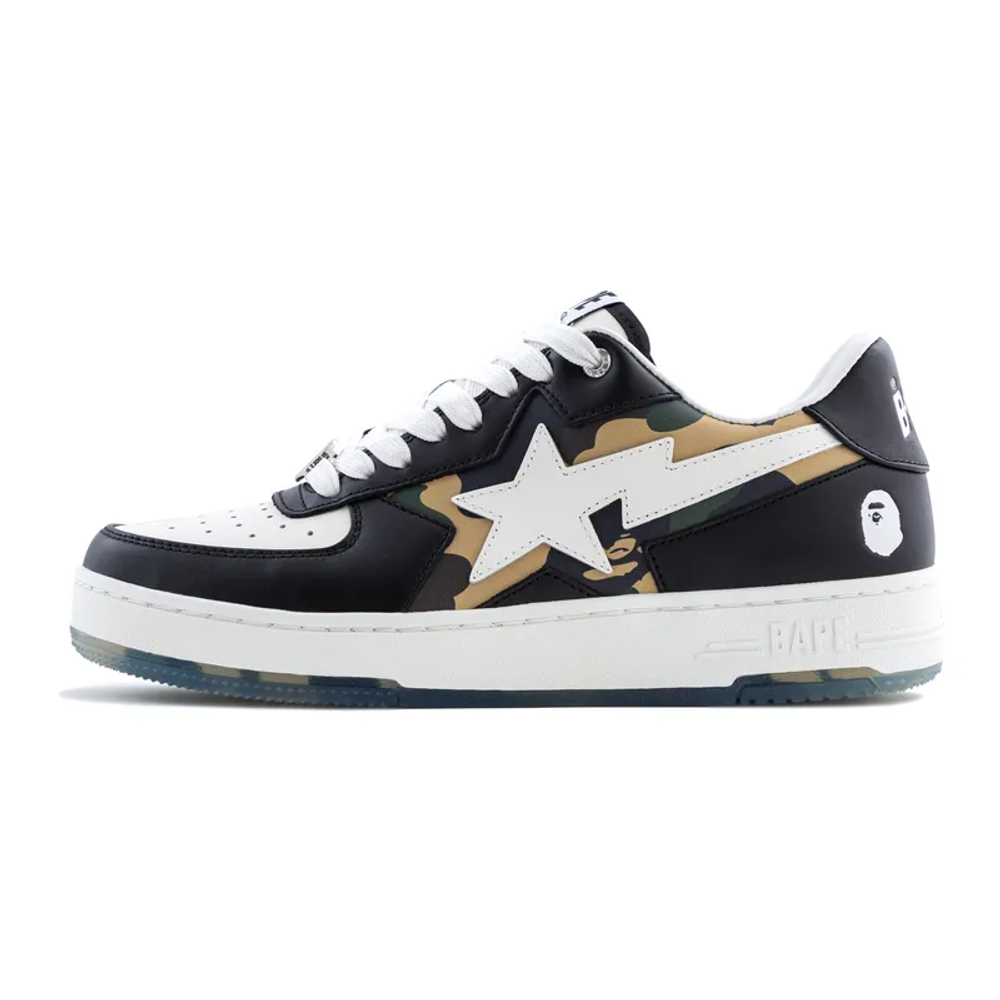 A Bathing Ape Bape Sta Star Camouflage Sneakers